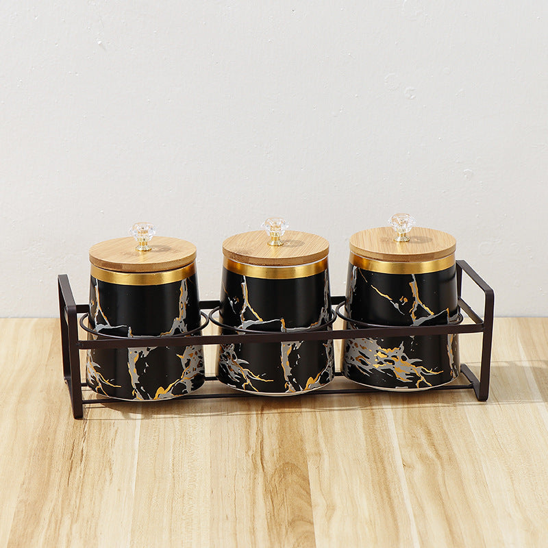 Nordic Ceramic Seasoning Jar