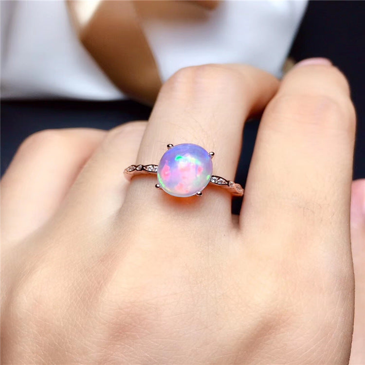Colorful Opal Ring For Women