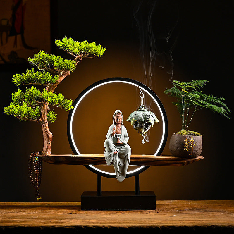 Chinese Style Backflow Incense Burner