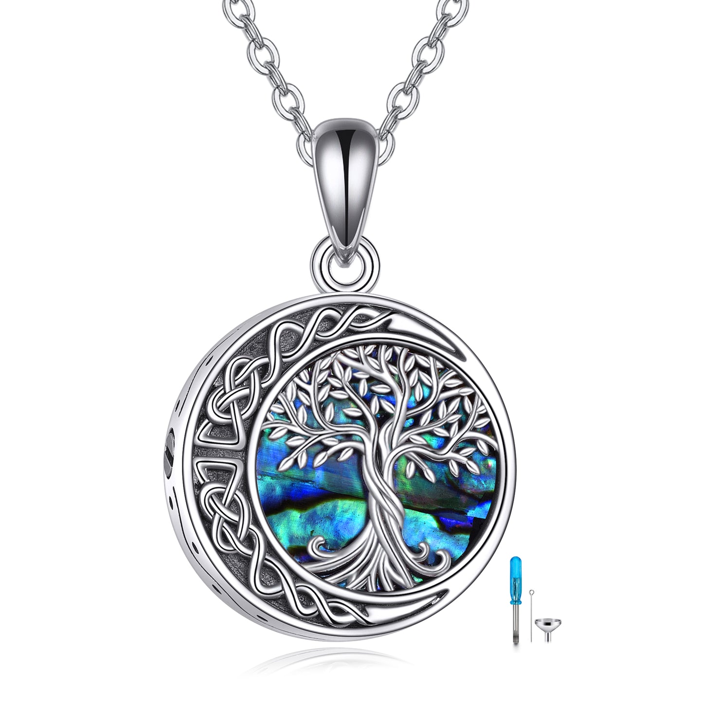 Collier Arbre de Vie Argent Massif
