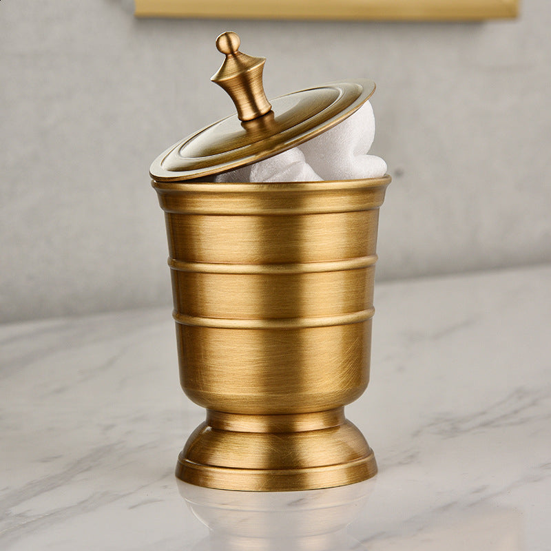 Badezimmer-Accessoires-Set aus Bronze