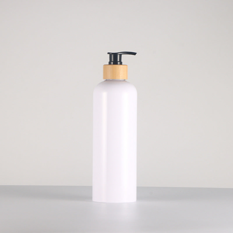 Bouteille à épaule ronde en bambou blanc