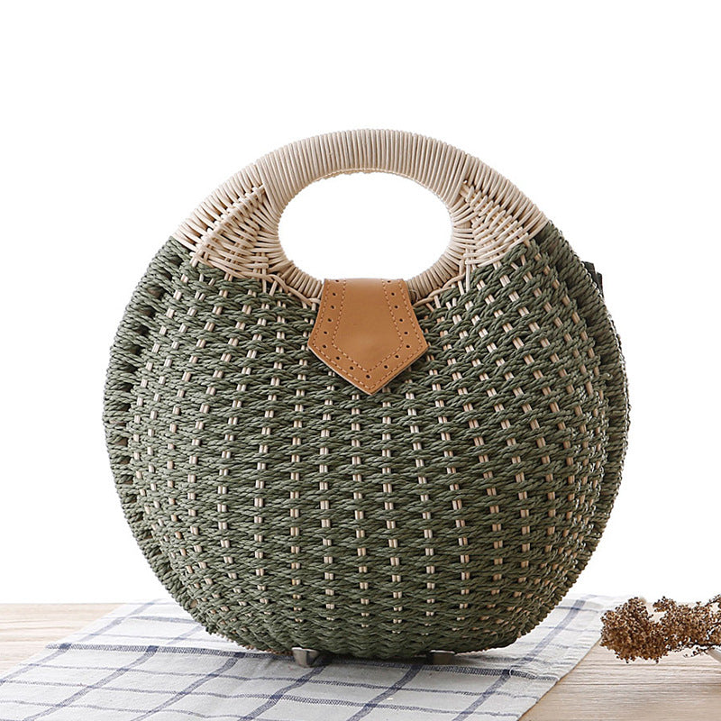 Rattan-Handtasche