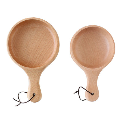 Holzschale im japanischen Stil