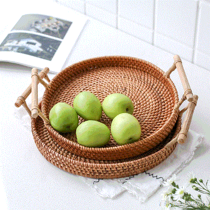 Handmade Rattan Basket