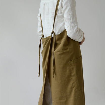 Kitchen Nordic Style Coverall Apron