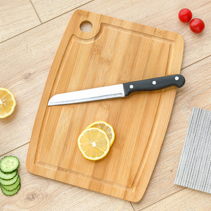 Ecological Bamboo Cutting Board With Holes