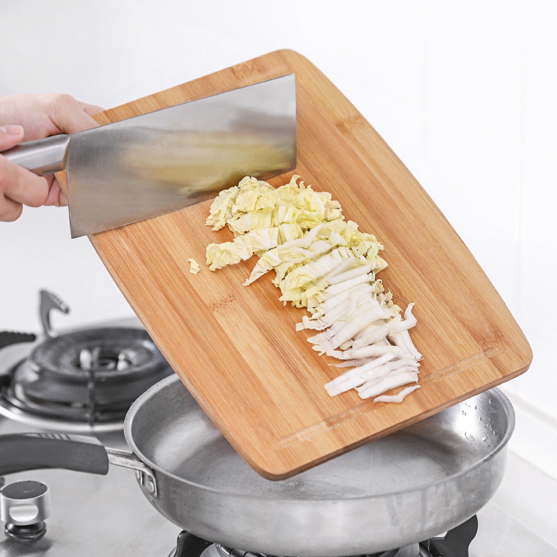 Ecological Bamboo Cutting Board With Holes