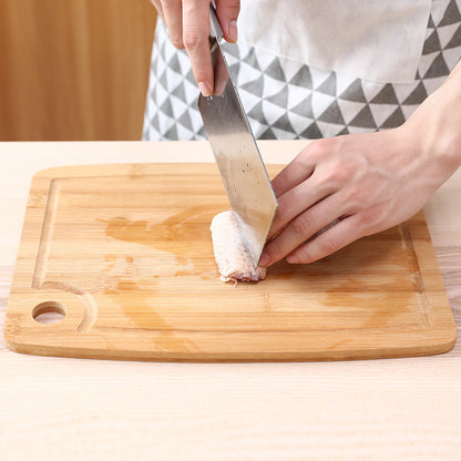 Ecological Bamboo Cutting Board With Holes