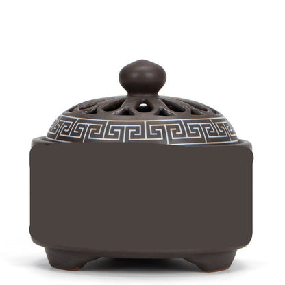 Ceramic Cloisonne Incense Burner