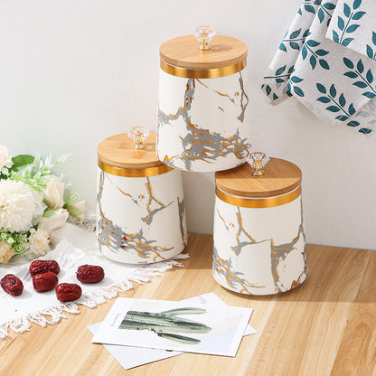 Nordic Ceramic Seasoning Jar