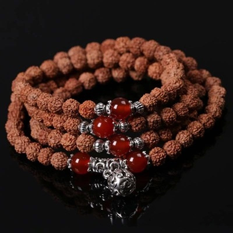 Five-Petal Buddhist Bead Bracelet