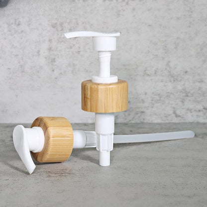 White Bamboo Pipe Round Shoulder Bottle