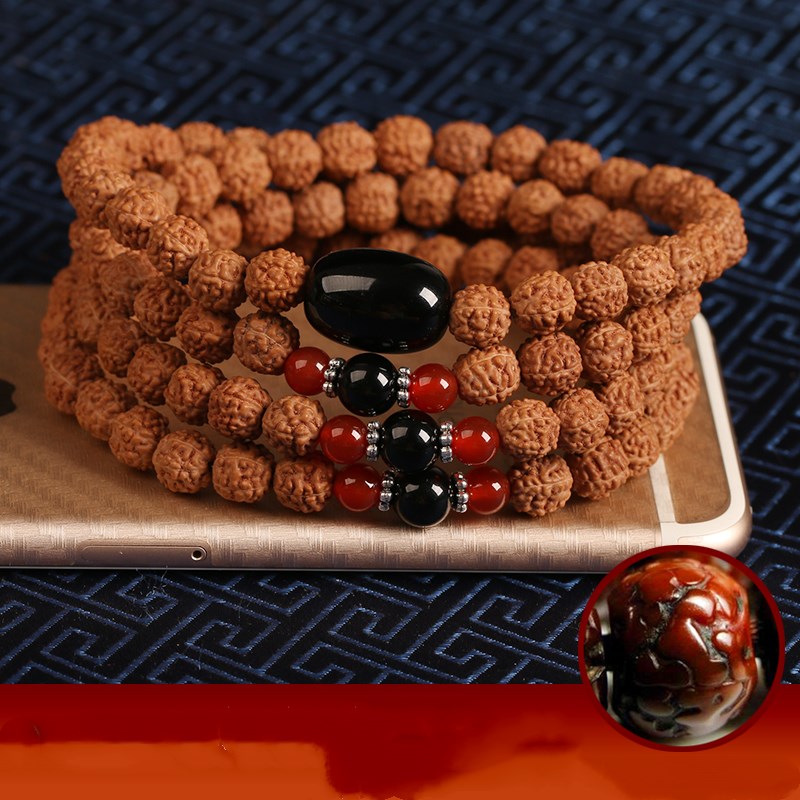 Five-Petal Buddhist Bead Bracelet