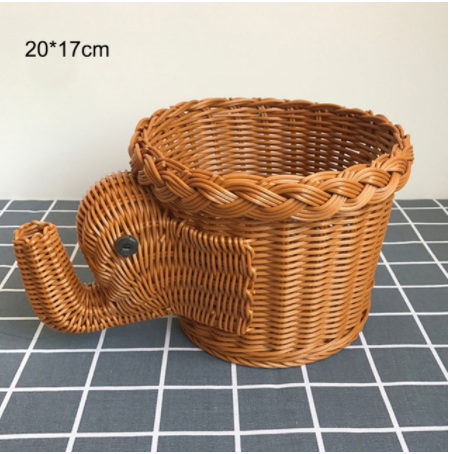 Creative Rattan Fruit Basket