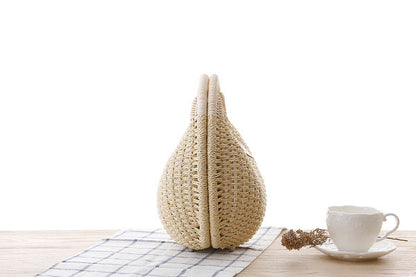 Rattan-Handtasche