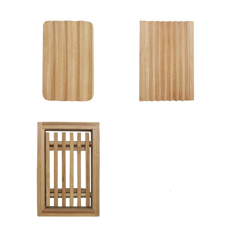 Bamboo Soap Holder Box