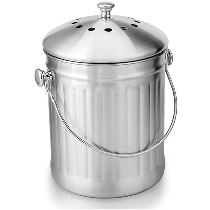 Stainless Steel Domestic Compost Bucket