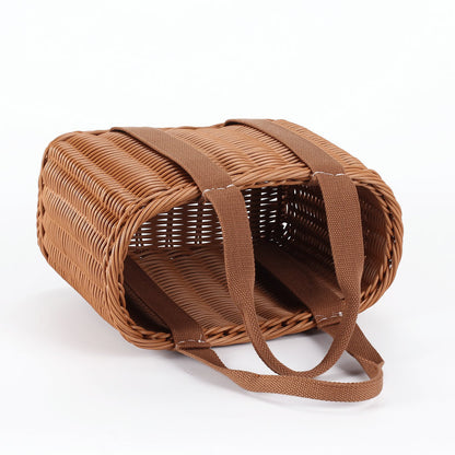 Rattan Shopping Bag