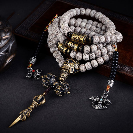 Bracelet de perles tibétaines Wenwan