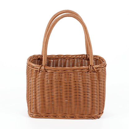 Rattan Shopping Bag