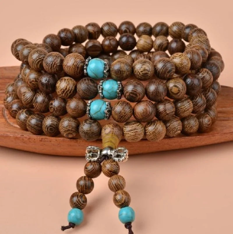 Sandalwood Prayer Bead Mala Unisex