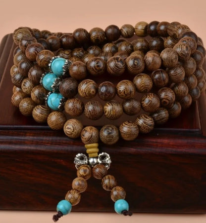 Sandalwood Prayer Bead Mala Unisex