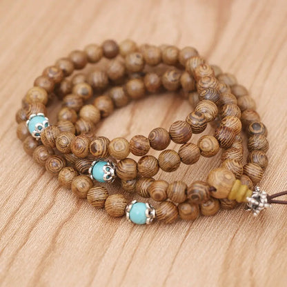 Sandalwood Prayer Bead Mala Unisex