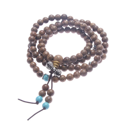 Sandalwood Prayer Bead Mala Unisex