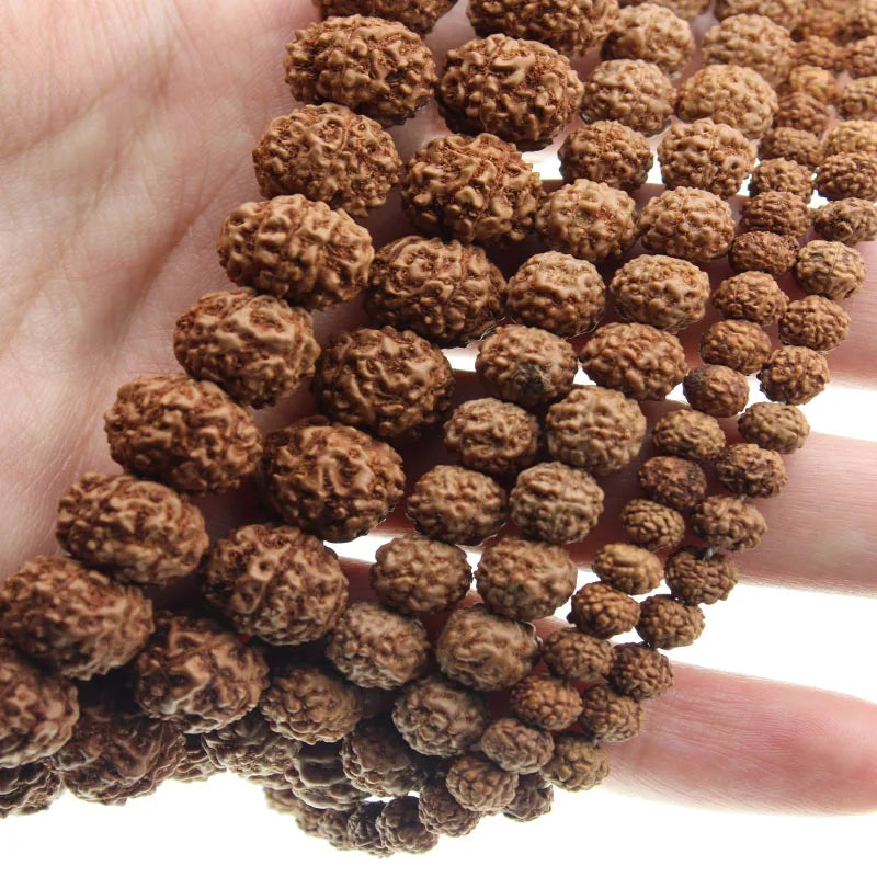 Rudraksha Mala naturel 108 perles