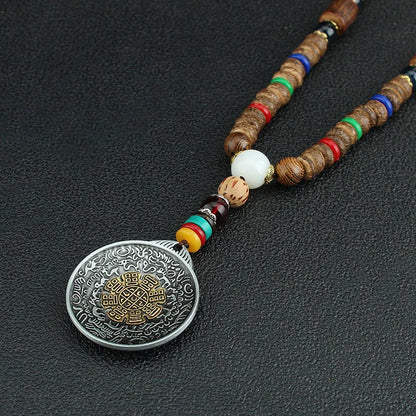 Nepal Buddhist Mala Wood Beads