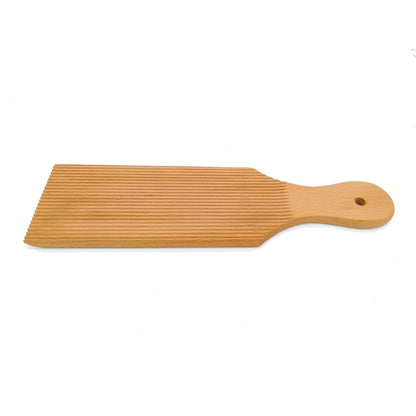 Italian Gnocchi Pasta Beech Wood Plate