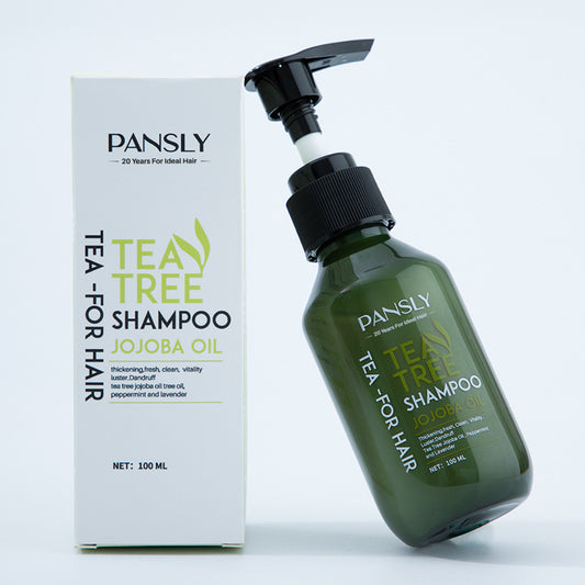 Shampooing biologique à l'arbre à thé de haute qualité pour réduire la perte de cheveux