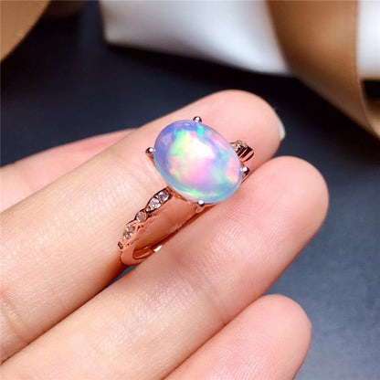 Colorful Opal Ring For Women