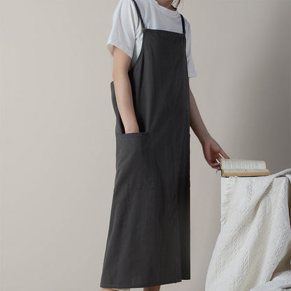 Kitchen Nordic Style Coverall Apron