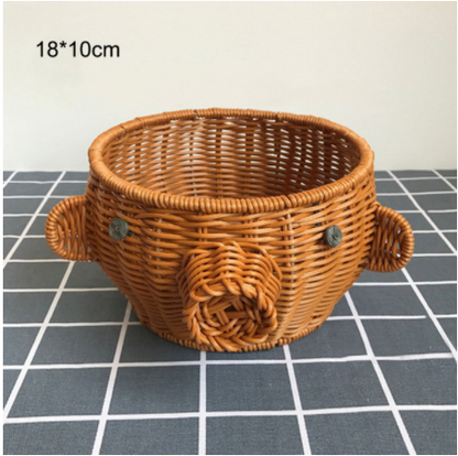 Creative Rattan Fruit Basket