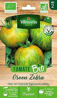Vilmorin - Tomate Bio Zèbre Vert